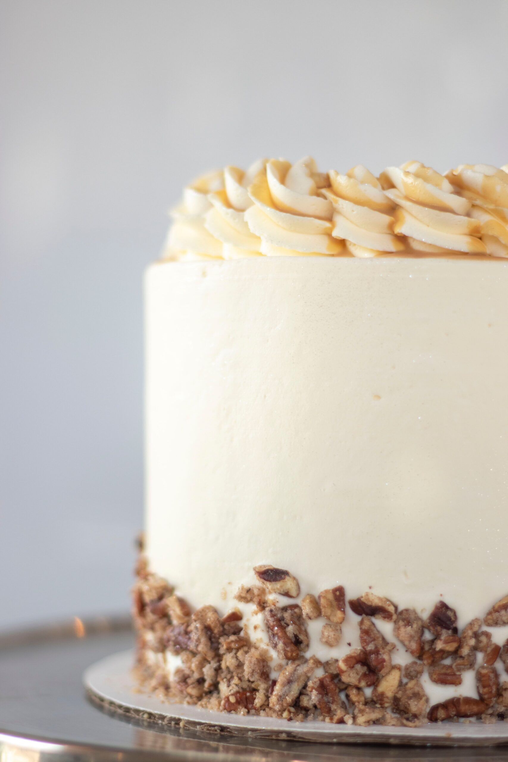 Salted Caramel Pumpkin Three Layer Cake - Image 2