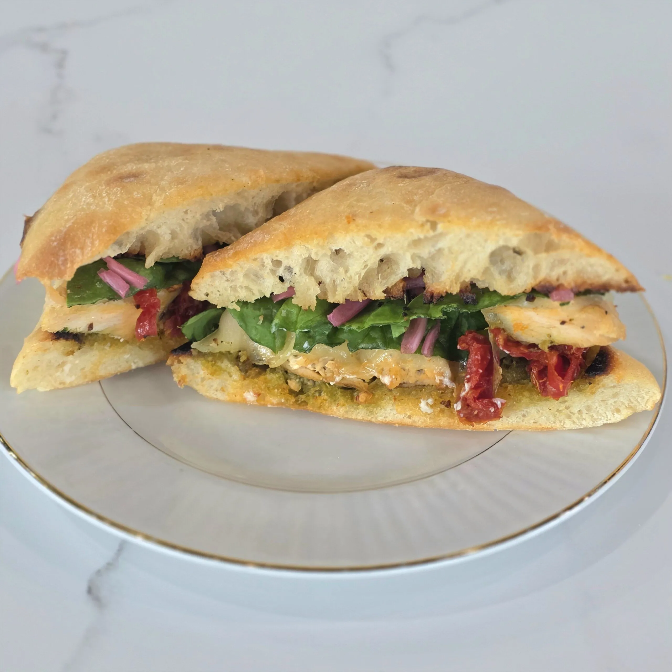 Tuscan Sun Chicken Melt