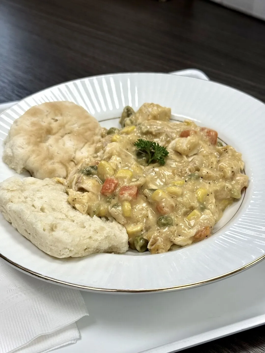 Chicken Pot Pie Casserole