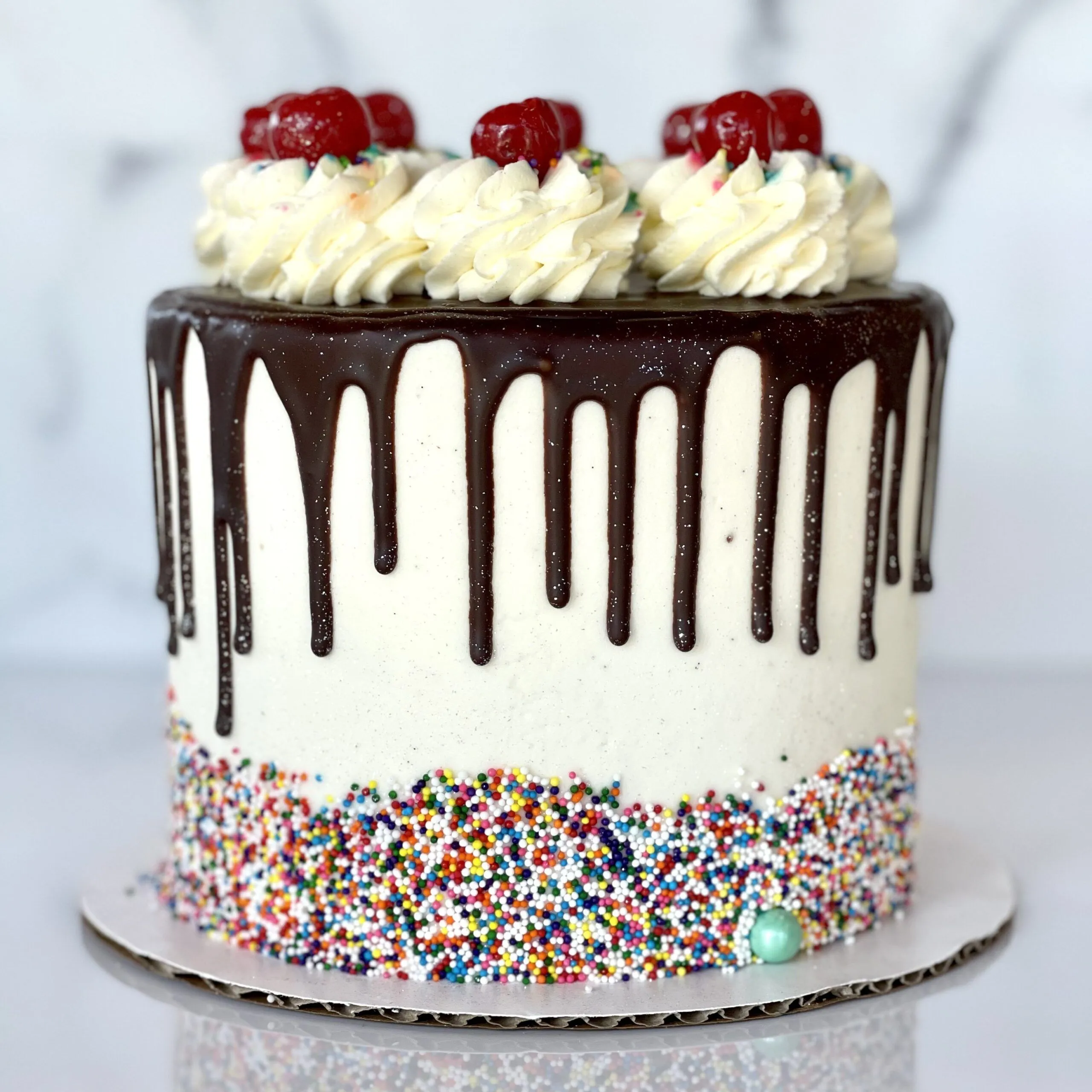Caramel Hot Fudge Sundae Cake - Image 1