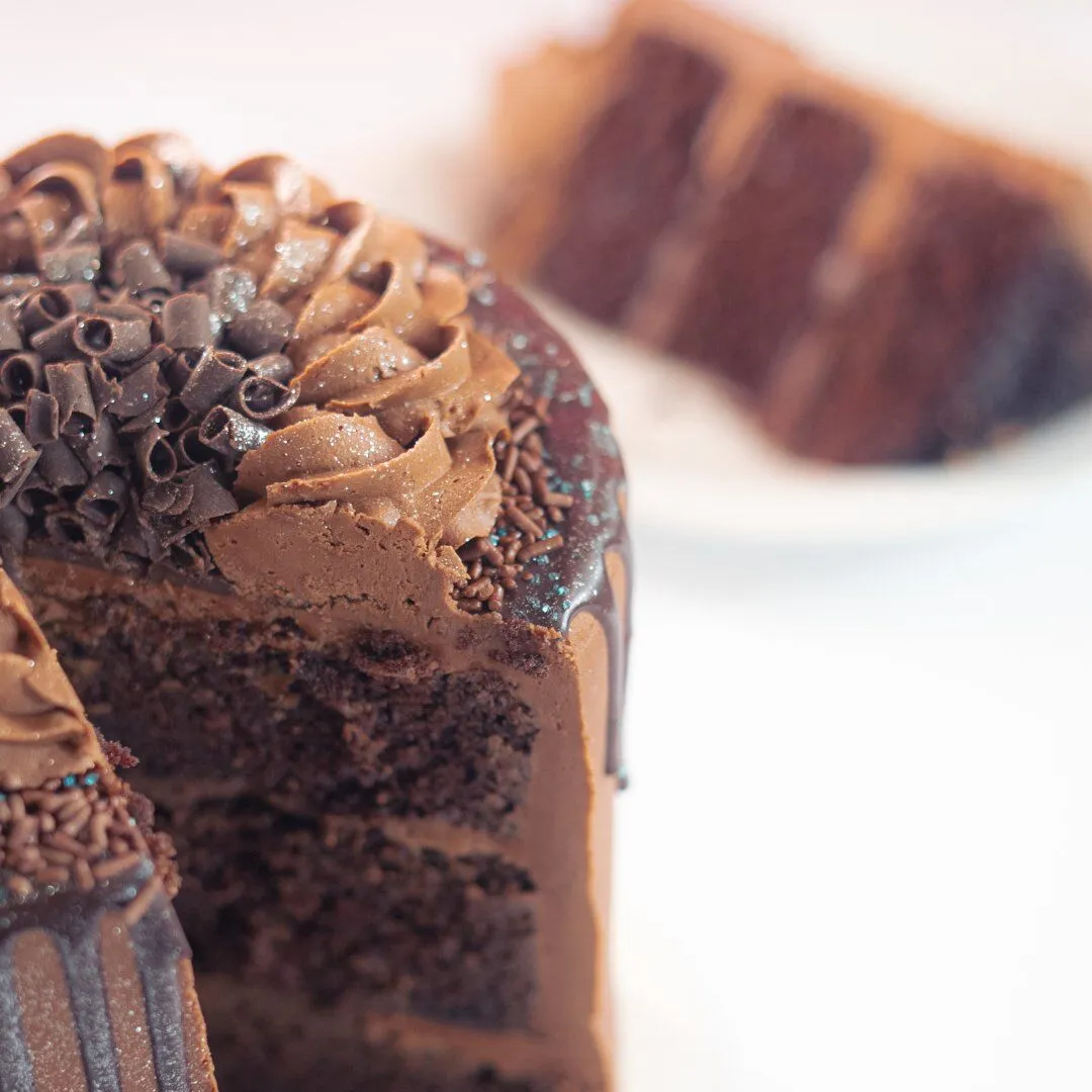 Triple Chocolate Meltdown Three Layer Cake - Image 2