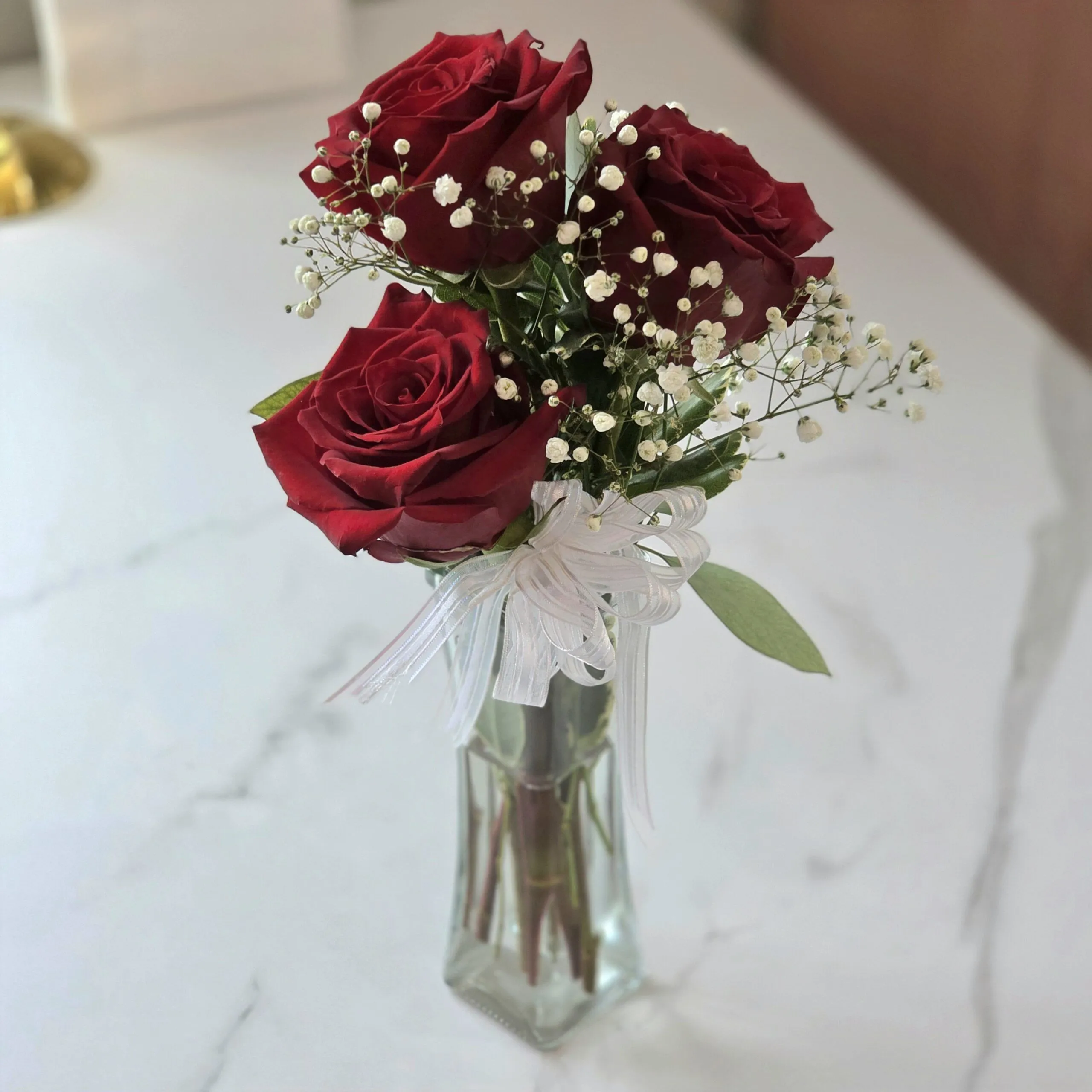 3 Rose Floral Arrangement 2