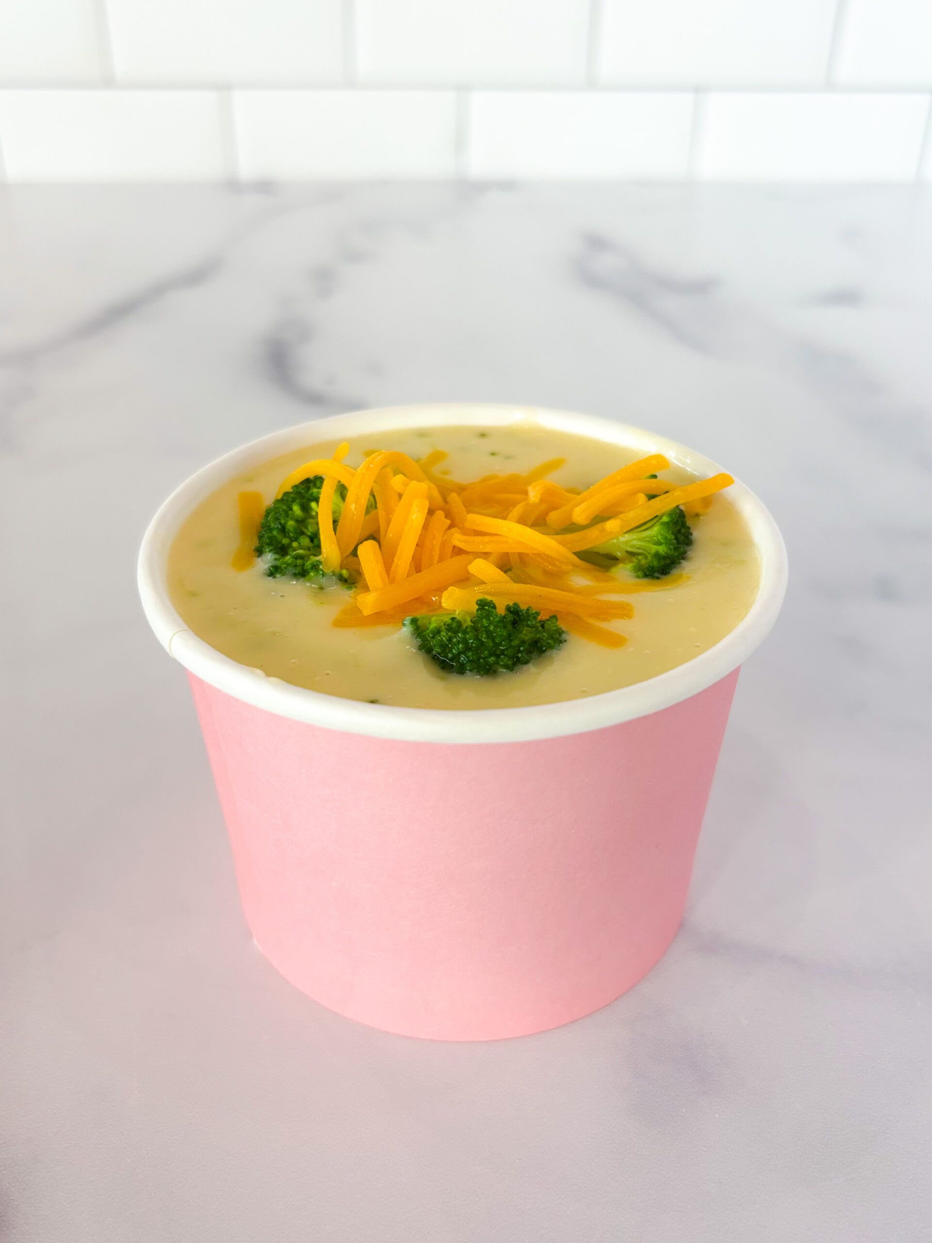 Broccoli & Cheddar Soup 4