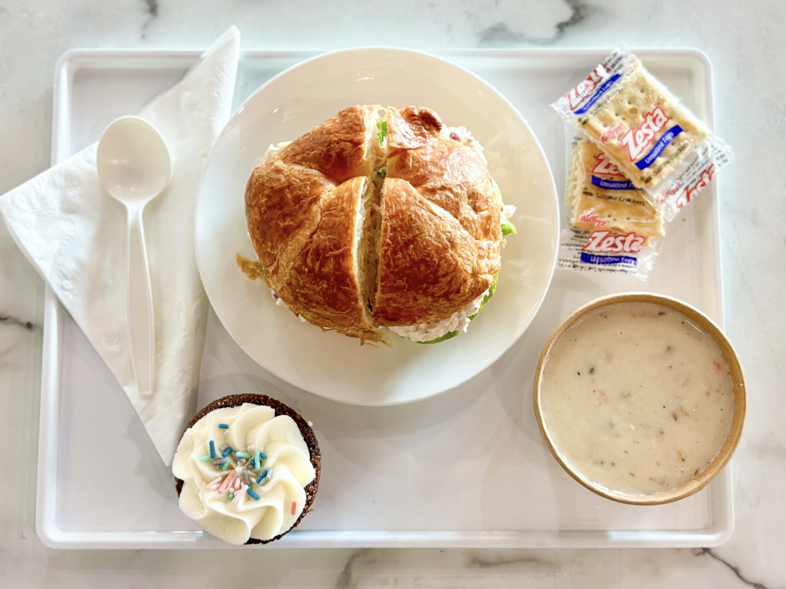 Chicken Salad Sandwich Combo Meal 2