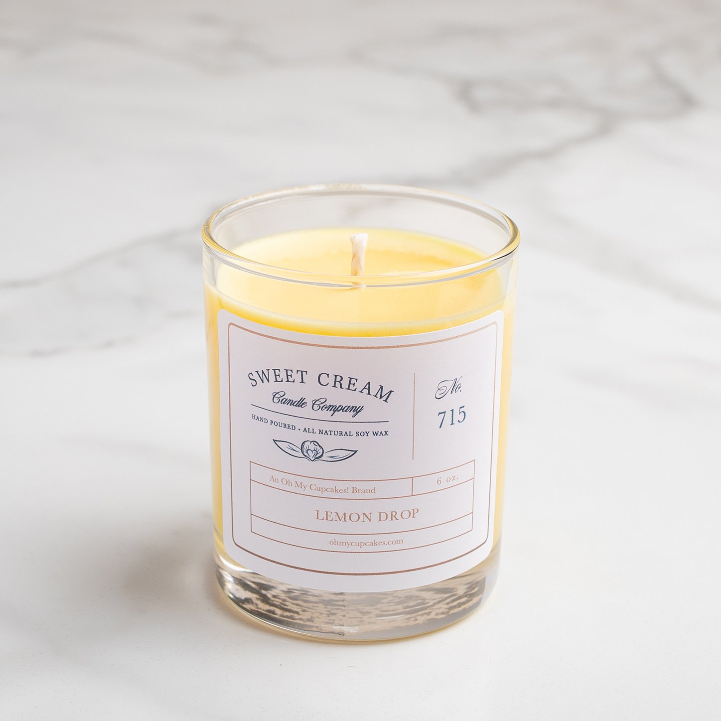 Lemon Drop Soy Candle – 6 oz