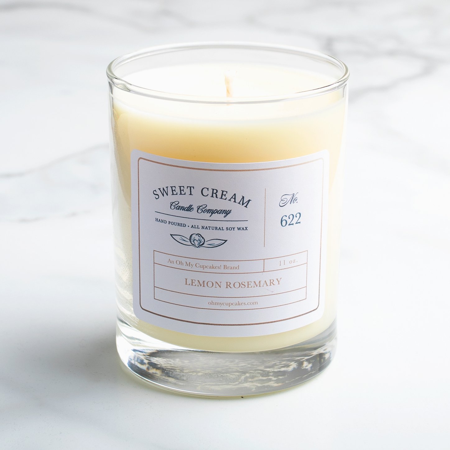 Lemon Rosemary Soy Candle – 11 oz