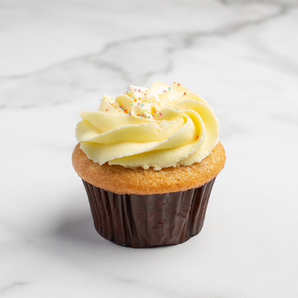 Vanilla-Almond Lemon (Vegan) | Oh My Cupcakes!
