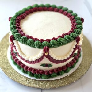 Home for the Holidays Cutting Cake