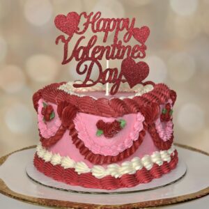 Vintage Valentine Cake