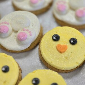 Bunnies & Chicks Frosted Sugar Cookies